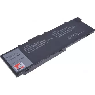 T6 Power baterija za Dell Precision 15 7510, 7520, 17 7710, 7720, 7900mAh, 91Wh, 6 ćelija, Li-Pol