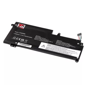 Baterija T6 Power za Lenovo ThinkPad 13 20GJ/20GK, 20GL/20GM seriju, 3730 mAh, 42 Wh, 3 ćelije, Li-Pol