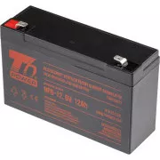 Baterija T6 Power NP6-12, 6V, 12Ah, F2
