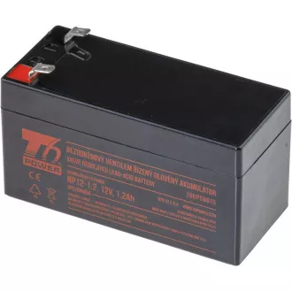 Baterija T6 Power NP12-1.2, 12V, 1.2Ah, F1 Baterija T6 Power NP12-1.2, 12V, 1.2Ah, F1
