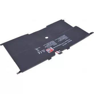 Baterija T6 Power za Lenovo ThinkPad X1 Carbon 2. generacije, 3. generacije, 3350 mAh, 51 Wh, 8 ćelija, Li-Pol