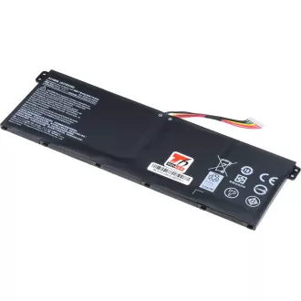 Baterija T6 Power Acer Aspire ES1-711, E5-721, V3-371, 3150mAh, 48Wh, 4cell, Li-ion