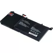 Baterija T6 Power za Asus VivoBook S551L, R551L, K551L, V551L seriju, 4400mAh, 49Wh, 3 ćelije, Li-pol