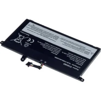 Baterija T6 Power za Lenovo ThinkPad T570, T580, P51s, P52s, interna, 2100mAh, 32Wh, 4 ćelije Baterija T6 Power za Lenovo ThinkPad T570, T580, P51s, P52s, interna, 2100mAh, 32Wh, 4 ćelije