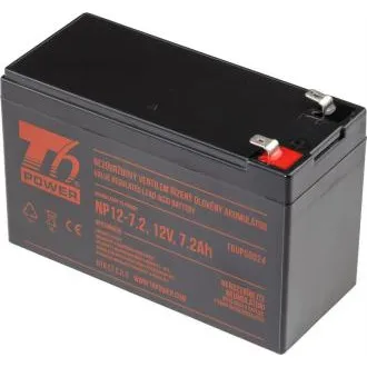 Baterija T6 Power NP12-7.2, 12V, 7.2Ah, F2 Baterija T6 Power NP12-7.2, 12V, 7.2Ah, F2