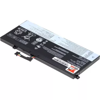 Baterija T6 Power Lenovo ThinkPad T550, T560, W550s, P50s, unutarnja, 3900mAh, 44Wh, 3 ćelije, Li-pol