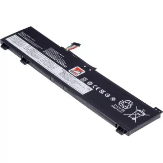 Baterija T6 Power za Lenovo Legion 5-15ARH05, 5-15IMH05, 5P-15IMH05, 5350mAh, 80Wh, 4 ćelije, Li-pol
