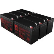 T6 Power EBM 1920W, J716N, JNK3P, K789N, K792N-2U, H928N-2U, 2HRF9, H965N, 55943BX - baterija KIT