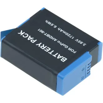 Baterija T6 Power za GoPro Hero 9, Hero 10, Hero 11, Hero 12, 1720 mAh, 6,6 Wh
