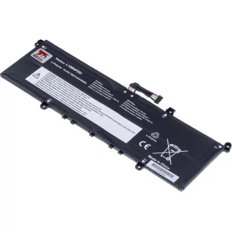 Baterija T6 Power Lenovo ThinkBook 13s G2, 13s G3, 14s G2, 3627 mAh, 56 Wh, 4 ćelije, Li-pol