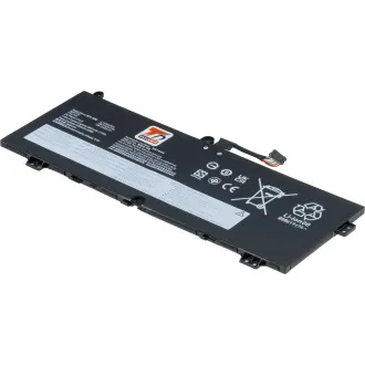 Baterija T6 Power za Lenovo Flex 5 CB-13IML05, ThinkPad C13 Yoga 1st, 6642 mAh, 51 Wh, 4 ćelije, Li-polimer