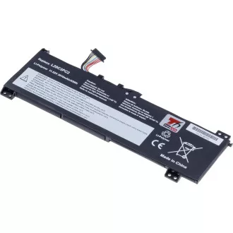 Baterija T6 Power za Lenovo IdeaPad 3-15ACH6, 3-15IHU6, 3910 mAh, 45 Wh, 3 ćelije, Li-polimer