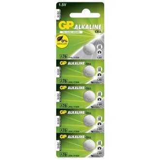 Alkalna baterija GP LR44 (A76) - 5 kom Alkalna baterija GP LR44 (A76) - 5 kom