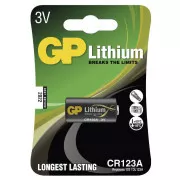 Litijeva baterija GP CR123A - 1kom