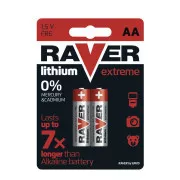 RAVER 2x AA litijska baterija