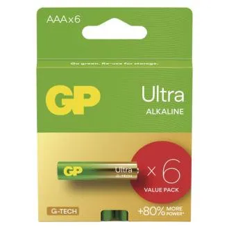 GP Alkalna baterija ULTRA AAA (LR03) - 6 kom GP Alkalna baterija ULTRA AAA (LR03) - 6 kom