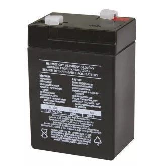 BATERIJA SLA 6V /4Ah FA-4.7mm
