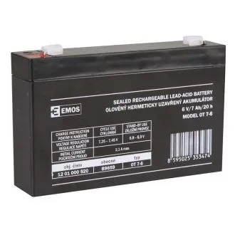 BATERIJA SLA 6V/7Ah FA-4.7mm BATERIJA SLA 6V/7Ah FA-4.7mm