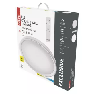 LED ugradna svjetiljka, 45W, prigušiva, CCT promjena