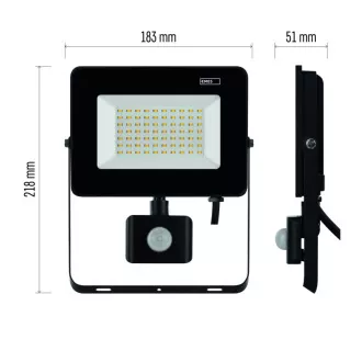 LED REFLEKTOR SIMPO 50W 4500LM PIR