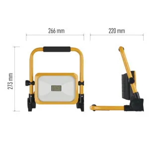EMOS PRIJENOSNO PUNJENJE LED REFLEKTOR ACCO 20W, 2000LM, IP54 EMOS PRIJENOSNO PUNJENJE LED REFLEKTOR ACCO 20W, 2000LM, IP54