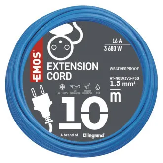 EMOS PRODUŽITELJ 1 OD 10M 1.5MM KABELA PROTIV SMRZAVANJA EMOS PRODUŽITELJ 1 OD 10M 1.5MM KABELA PROTIV SMRZAVANJA