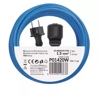 EMOS PRODUŽITELJ 1 OD 20M 1.5MM KABELA PROTIV SMRZAVANJA