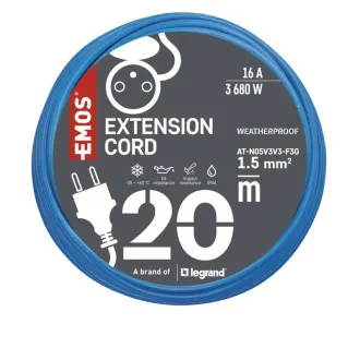 EMOS PRODUŽITELJ 1 OD 20M 1.5MM KABELA PROTIV SMRZAVANJA