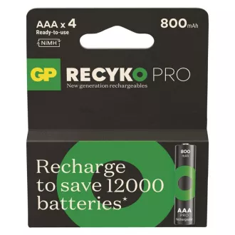GP palica za punjenje. ReCyko Pro AAA (HR03) 800mAh- 4 kom