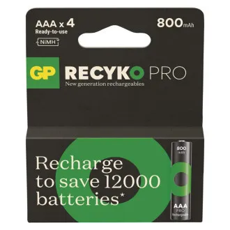GP palica za punjenje. ReCyko Pro AAA (HR03) 800mAh- 4 kom