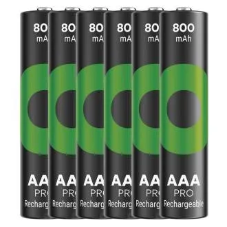 GP palica za punjenje. ReCyko Pro AAA (HR03) 800mAh- 6 kom GP palica za punjenje. ReCyko Pro AAA (HR03) 800mAh- 6 kom