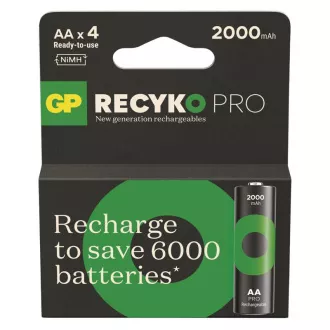 GP palica za punjenje. ReCyko Pro AA (HR6) 2000mAh - 4 kom