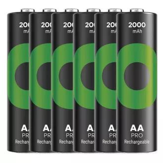 GP palica za punjenje. ReCyko Pro AA (HR6) 2000mAh - 6 kom