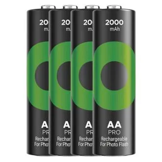 GP punjiva ReCyko Pro foto bljeskalica AA 2000mAh-4kom GP punjiva ReCyko Pro foto bljeskalica AA 2000mAh-4kom