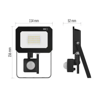 EMOS LED REFLEKTOR SIMPO 20W, 2000Lm, 4000K, PIR EMOS LED REFLEKTOR SIMPO 20W, 2000Lm, 4000K, PIR