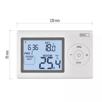 EMOS Programabilni termostat-žica P5607