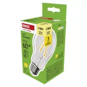 EMOS LED FLM A60 5.9W(60W) 806lm E27 WW