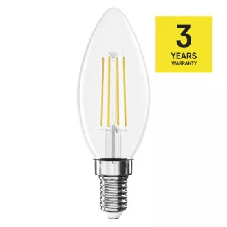 EMOS LED FLM SVIJEĆA 3.4W(40W) 470lm E14 WW