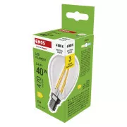 EMOS LED FLM MINI GL 3.4W(40W) 470lm E14 NW