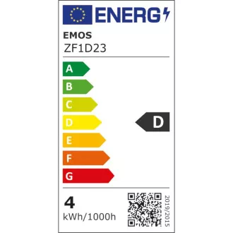 EMOS LED FLM MINI GL 3.4W(40W) 470lm E14 NW