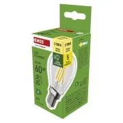 EMOS LED FLM MINI GL 3.8W(60W) 806lm E14 WW A CLAS