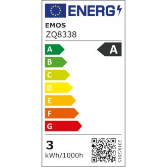 EMOS LED CLS MR16 3W(40W) 535lm GU10 NW A KLASA EMOS LED CLS MR16 3W(40W) 535lm GU10 NW A KLASA