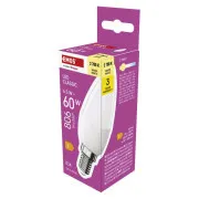 EMOS LED CLS SVIJEĆA 6.5W(60W) 806lm E14 WW