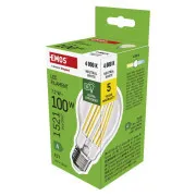 EMOS LED FLM A60 7.2W(100W) 1521lm E27 NW A KLASA