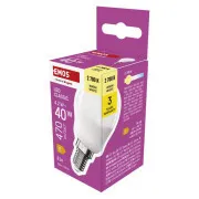 EMOS LED CLS MINI GLOBE 4.2W(40W) 470lm E14 WW
