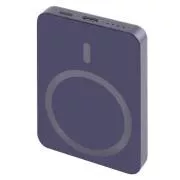 EMOS POWERBANK WI 522, bežično punjenje 20W, 5000mAh, PLAVA, 1xUSB-C