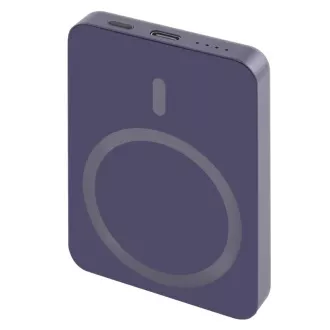 EMOS POWERBANK WI 522, bežično punjenje 20W, 5000mAh, PLAVA, 1xUSB-C