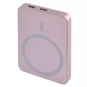 EMOS POWERBANK WI 522, bežično punjenje 20W, 5000mAh, BOJA OD LOSOSA, 1xUSB-C EMOS POWERBANK WI 522, bežično punjenje 20W, 5000mAh, BOJA OD LOSOSA, 1xUSB-C
