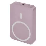EMOS POWERBANK WI1046, bežično punjenje 20W, 10.000mAh, BOJA OD LOSOSA, 1xUSB-C