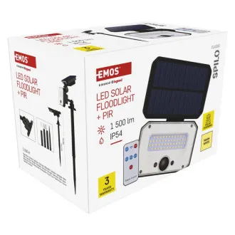 LED SOLARNI REFLEKTOR SPILO 1500LM IP54 WW LED SOLARNI REFLEKTOR SPILO 1500LM IP54 WW